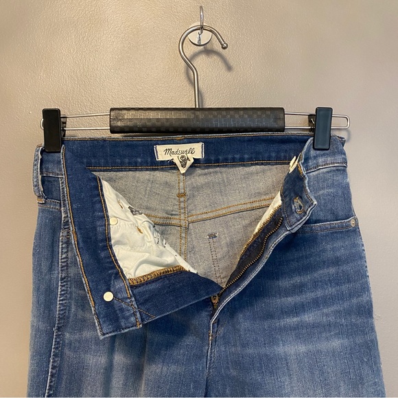 MADEWELL Stove piped Jeans, Raw hem, 28" Tall fit, 28" inseam. NWOT - Picture 4 of 6